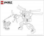 Coloriage ninjago monster vs dogshank 